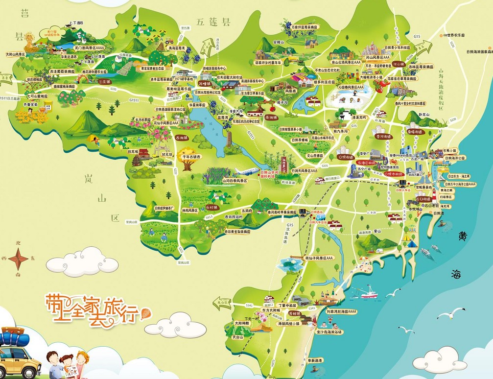 宁城景区使用手绘地图给景区能带来什么好处？